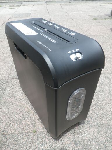 美品 オーム電機 シュレッダー SHR-K02 A4最大5枚