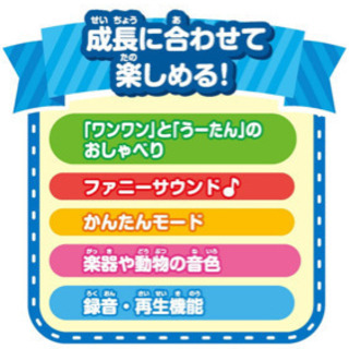 新品箱入り　ワンワン　メロディマットの画像