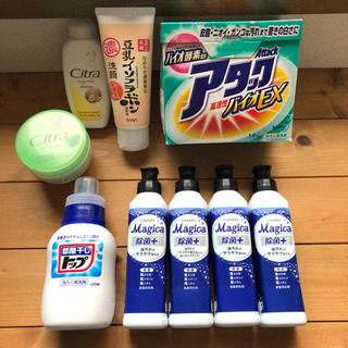 台所洗濯洗剤　洗顔クレンジング等　セット