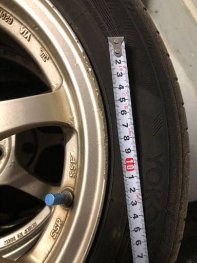 値下げ！！14インチ　SSR タイプC ヴィヴィオに装着！