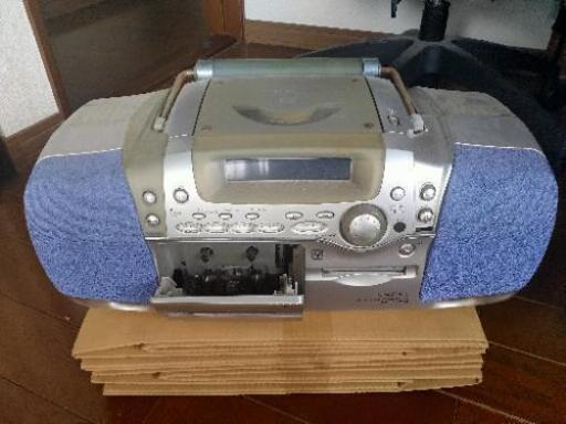 CD、MD、カセットテープ、ラジオコンポ