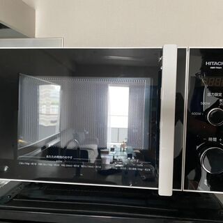 2021年度製HITACHIの電子レンジを1000円で譲ります