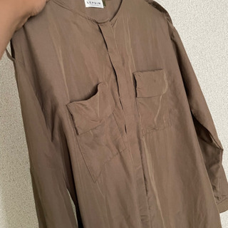 【お値下げ】LEPSIM  ロングシャツワンピース　素敵な色です♪