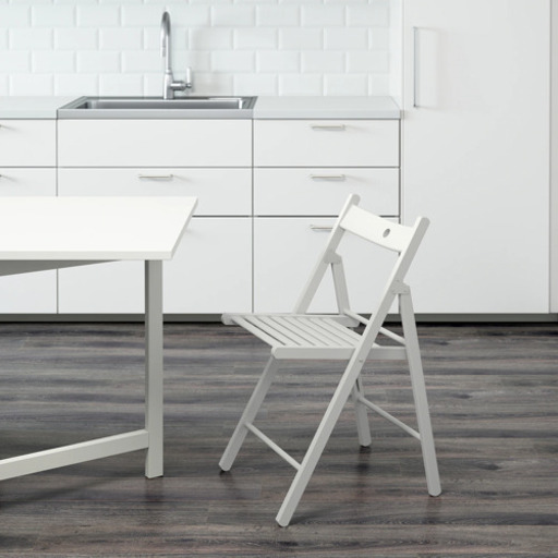 【値下げしました！！】IKEA 折りたたみイス 2脚セット