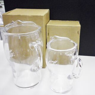 希少 コカ・コーラ ピッチャー ジョッキ 2個セット ビンテージ レトロ レア インテリア Coca-Cola 食器 コレクション 雑貨 札幌 厚別店の画像