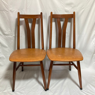 カリモク家具？　ダイニングチェア　2脚