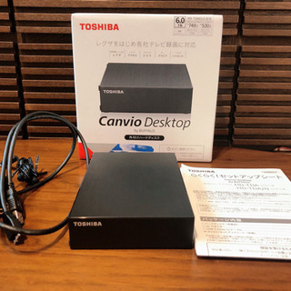 外付けハードディスク　6.0TB