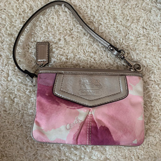 coachのポーチ　中古