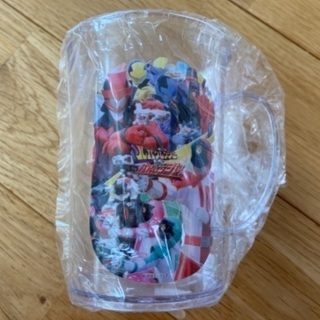 新品　パトレンジャー　プラスチック　コップ
