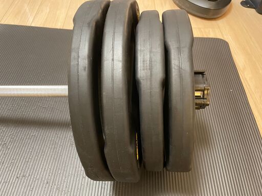 【美品】【値下げ】ONI パワーリフティングバー ショートスリーブバーベルシャフト(近隣であれば配達可能)(全長1820mm、通常のパワーラックで使用可能！)