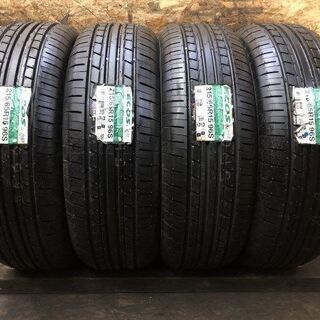 新品 YOKOHAMA ECOS ES31 215/65R15 15インチ 夏タイヤ 4本 グランビア グランドハイエース ツーリングハイエース等　(VTC396) クレジットカード QR決済可能