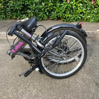 折りたたみ自転車の画像