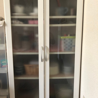小型　食器棚　無料！