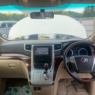 【支払い総額48万円】車検2年渡し ヴェルファイア Tチェーン 片側PWスラ Pスタータ スマートキー ETC ワンセグナビ Bカメラ CVT 社外アルミ 調子良好 の画像