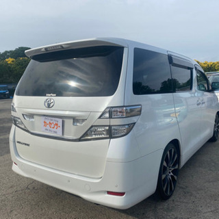 【支払い総額48万円】車検2年渡し ヴェルファイア Tチェーン 片側PWスラ Pスタータ スマートキー ETC ワンセグナビ Bカメラ CVT 社外アルミ 調子良好 の画像