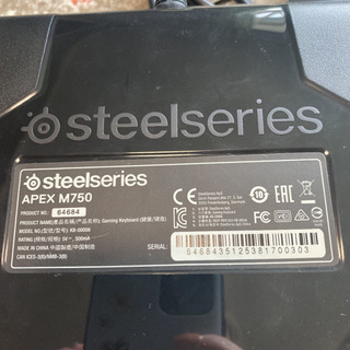 steelseriesゲーミングキーボード・ゲーミングマウスXI...