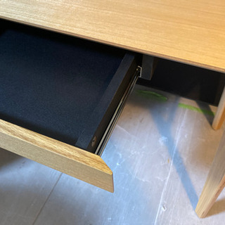 デスク 書斎机 木製 ナチュラル B