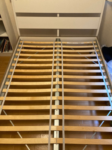 【急募 / 美品】IKEA ダブルベッドとマットレスのセット