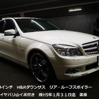 W204 c200ｱﾊﾞﾝｷﾞｬﾙﾄﾞ 19ｲﾝﾁ ﾏﾌﾗｰ ｽ...