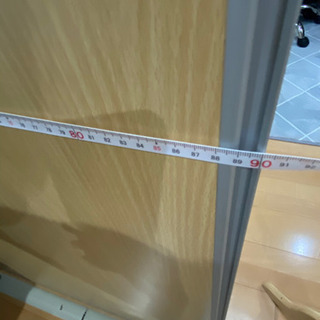 パーテーション　木目調　美品　横900×高さ1800  脚付きの画像