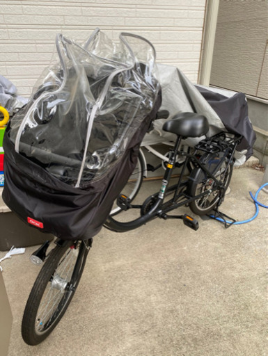 ギア付き子供乗せ自転車