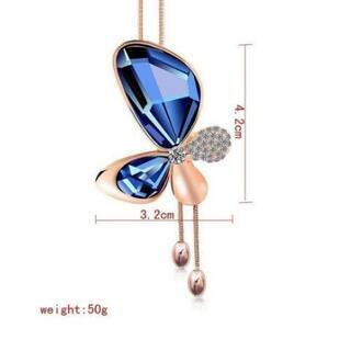 バタフライネックレスの画像