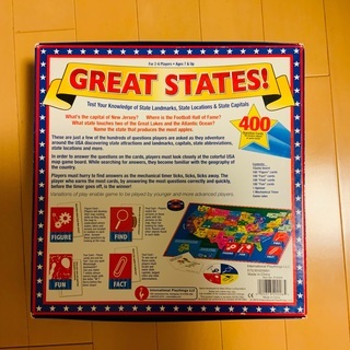 知育玩具 GREAT STATES!の画像