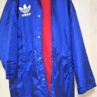 adidasロングコート サイズMの画像