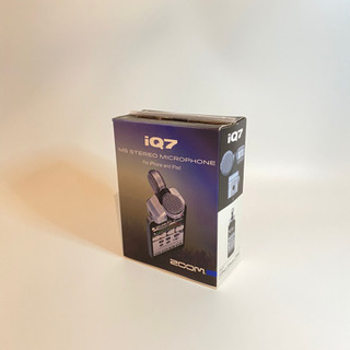ZOOM ズーム MSステレオマイクロフォンiPhone / iPad 用iQ7の画像