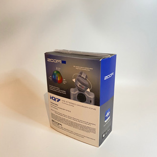 ZOOM ズーム MSステレオマイクロフォンiPhone / iPad 用iQ7の画像