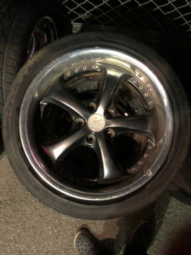 work　vs kf 8.5j 2本　17インチ　深リム