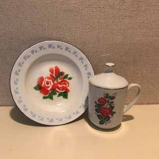 アンティーク食器(薔薇)