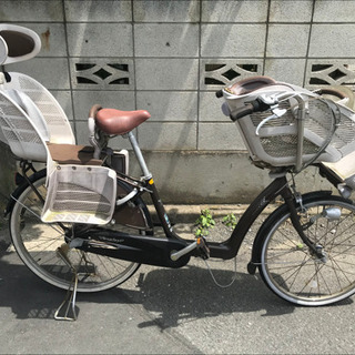 ブリヂストン アンジェリーノ  3人乗り自転車 ママチャリの画像