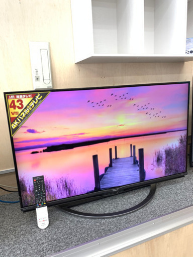 購入者様決まりました。2018年製‼️シャープ アクオス 43型4KHDR液晶テレビ 4T-C43AM1