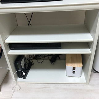 白い棚　現地引き渡し無料