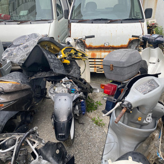解体バイク多数