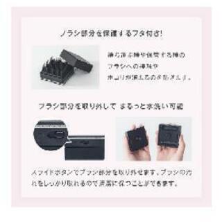 SALONIA  スクエアイオンブラシ(ブラック)の画像