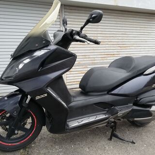 キムコ　ダウンタウン200i　セル始動で調子良い。