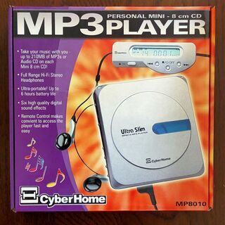 MP3プレーヤー 8cmCDとCD-R/RWのMP3再生可能の画像