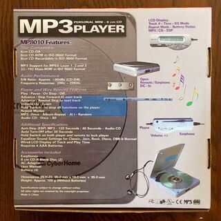 MP3プレーヤー 8cmCDとCD-R/RWのMP3再生可能の画像
