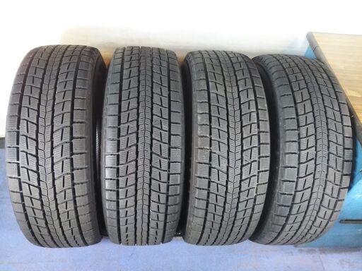 冬16インチ 4WD【点検OK】265/70R16 日本製 ダンロップ SJ8 【富山 手渡しもOK】スタッドレス SJ-8 ランクル プラド サーフ パジェロ 中古 4本