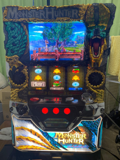 モンスターハンター月下雷鳴　パチスロ実機　（引き取り限定！）