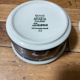 ARABIA シュガーポット 北欧の画像