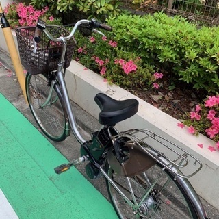 Panasonic vivi 新基準 電動アシスト自転車 シルバー