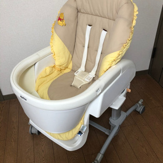 【お取引き中】アップリカ　ハイローチェア