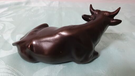 ★ レトロ 水牛 牛 金属製 置物 オブジェ インテリア ★