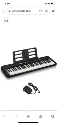 ピアノ　CASIO CT-S200