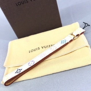 LV ルイヴィトン マルチカラー 携帯ストラップ  2004年製...