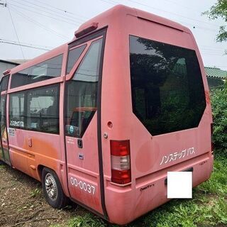 超希少車　オムニノーバマルチライダー（通称赤バス）キッチンカー＆キャンピングカーのベース車両に目立ちます普通に走ります。車両交換可の画像