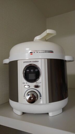 【お値下げ】アルファックス・コイズミ/pressure cooker/家庭用圧力式電気鍋/LPC-T12/17年製
